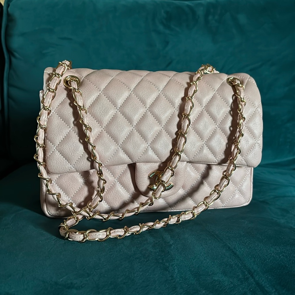Pink luxury purse